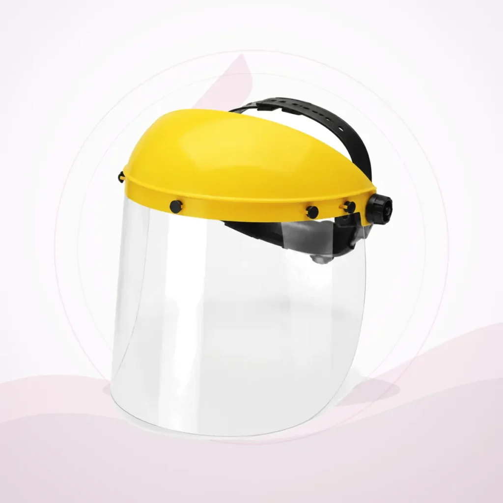 Face Shield Yellow - Faleh Al Mustaqbil Trading Co.