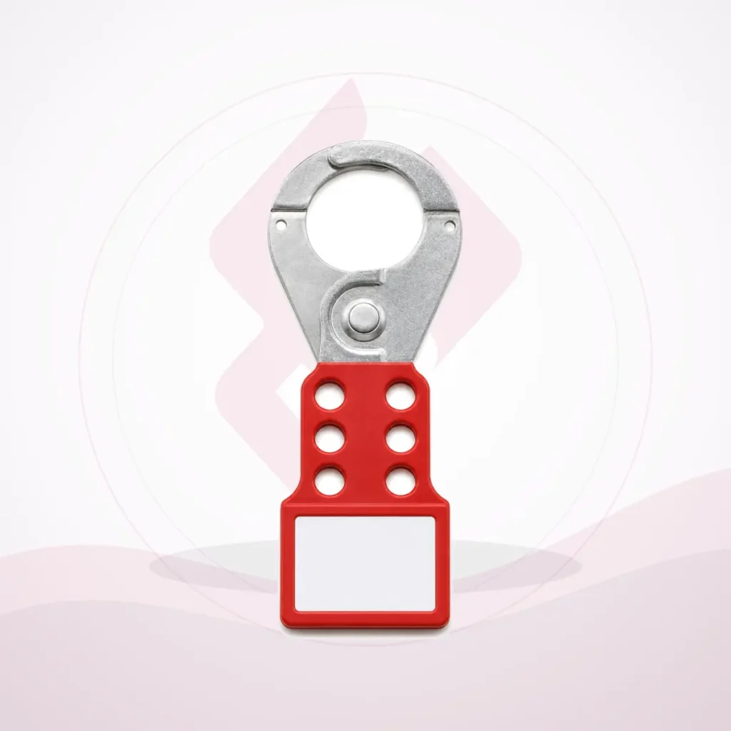 Labelled Snap-On Lockout Hasp - Faleh Al Mustaqbil Trading Co.
