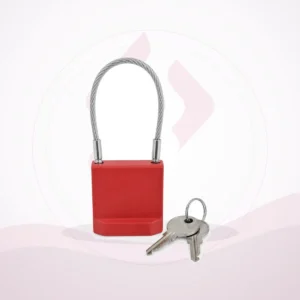 Padlock with Wire Shackle - Faleh Al Mustaqbil Trading Co.