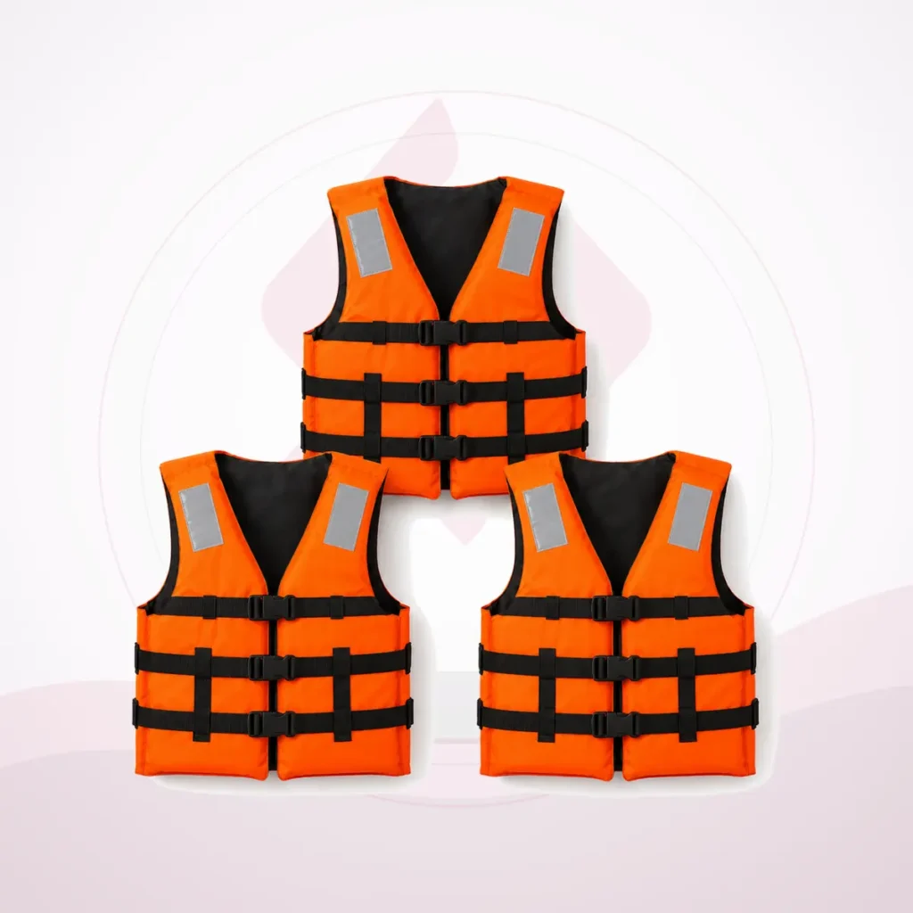 Life Jacket 3 Pcs / Work Vest - Faleh Al Mustaqbil Trading Co.