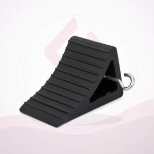 Rubber Wheel Chock with Hook - Faleh Al Mustaqbil Trading Co.