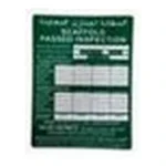 Scaffolding Tag Holder - Aramco & Card - Faleh Al Mustaqbil Trading Co.