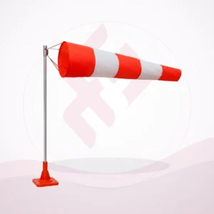 Windsock - Orange / Red & White - Faleh Al Mustaqbil Trading Co.