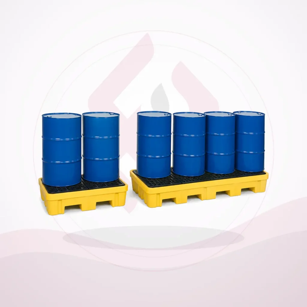 Spill Pallet - 2 Drum & 4 Drum - Faleh Al Mustaqbil Trading Co.