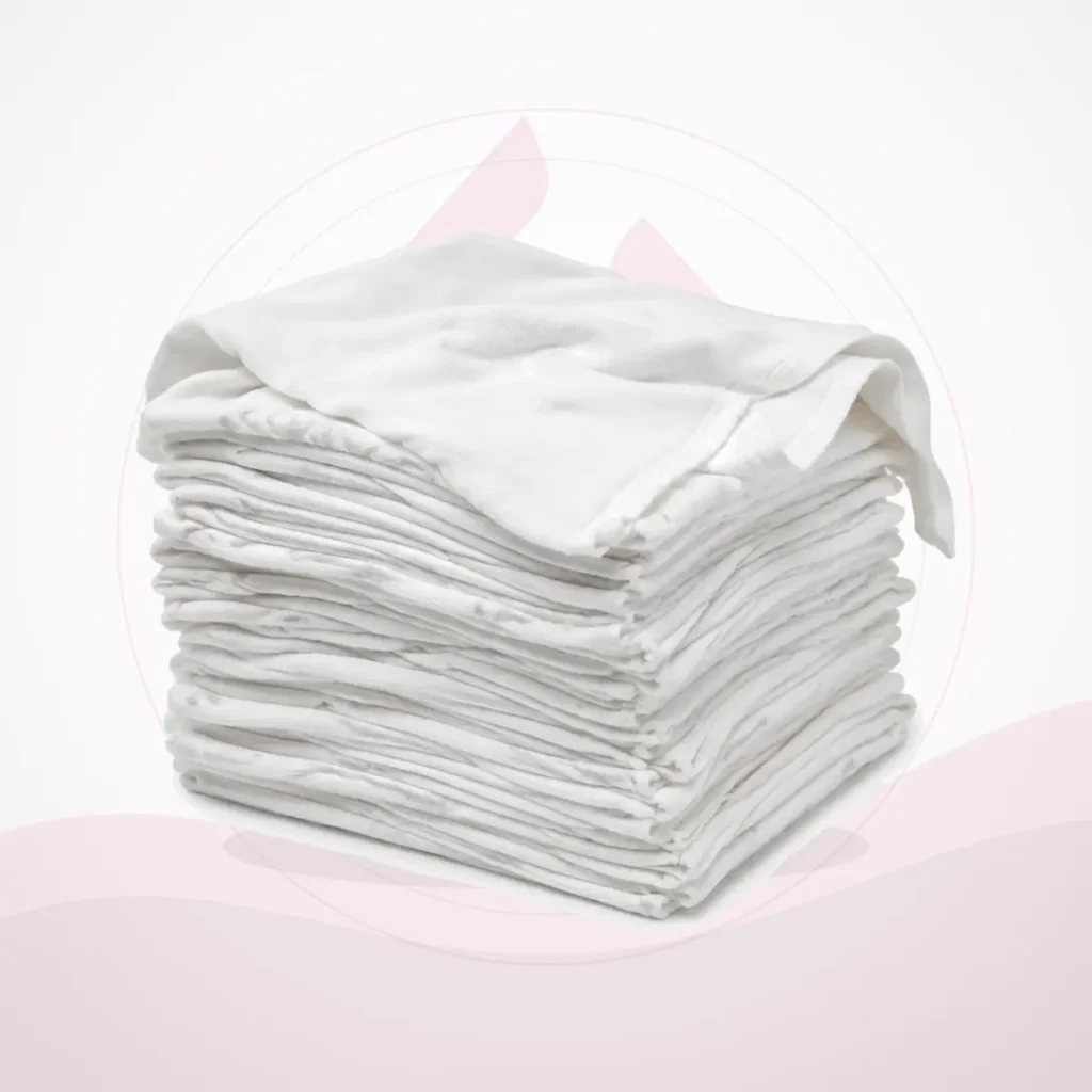 White Colour Cleaning Rags - Faleh Al Mustaqbil Trading Co.