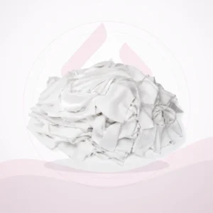 White Colour Cleaning Rags - Pure Cotton Cut Pieces - Faleh Al Mustaqbil Trading Co.