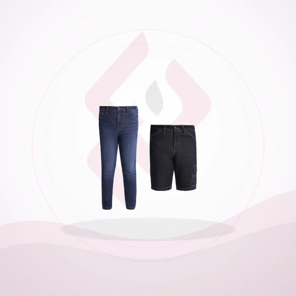 Denim Pants and Shorts - Faleh Al Mustaqbil Trading Co.