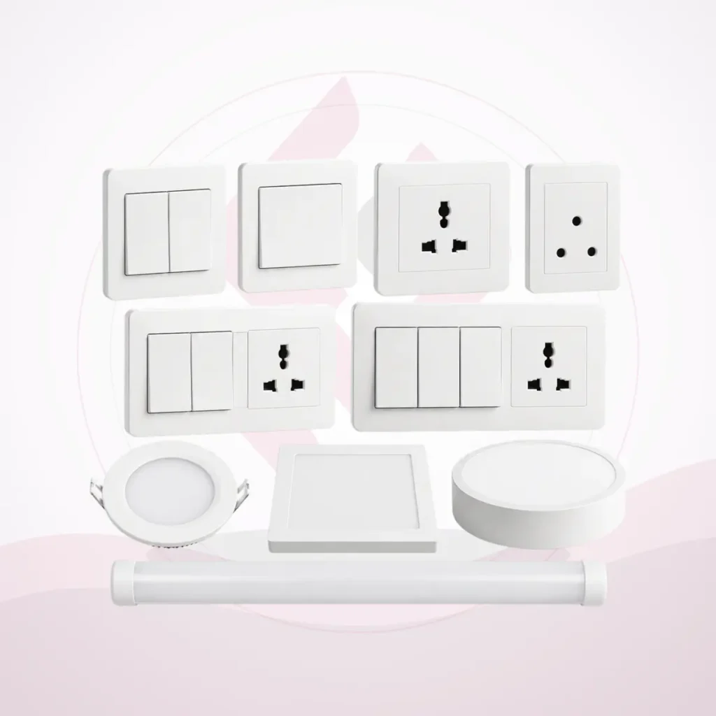 Switches, Sockets and Lighting Fixtures - Faleh Al Mustaqbil Trading Co.