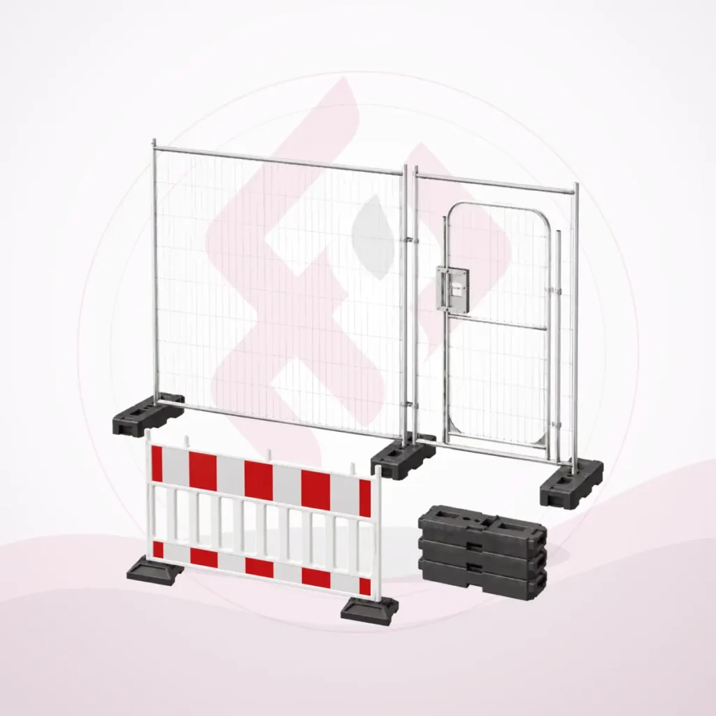 Temporary Site Fencing and Barricading - Faleh Al Mustaqbil Trading Co.