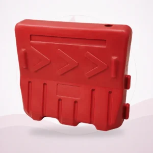 Water/Sand-Fillable Modular Road Barrier
