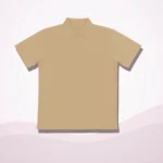 Short-Sleeve Polo Shirt - Camel