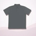 Short-Sleeve Polo Shirt - Charcoal
