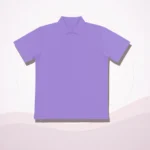 Short-Sleeve Polo Shirt - Lavender