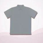 Short-Sleeve Polo Shirt - Steel Grey