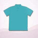 Short-Sleeve Polo Shirt - Turquoise