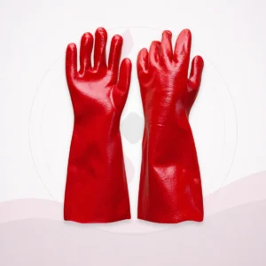 Red Chemical Gloves